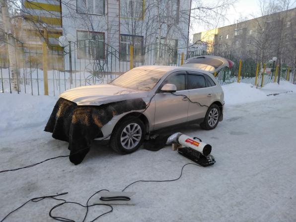 Теплый запуск отогрев авто Мегион